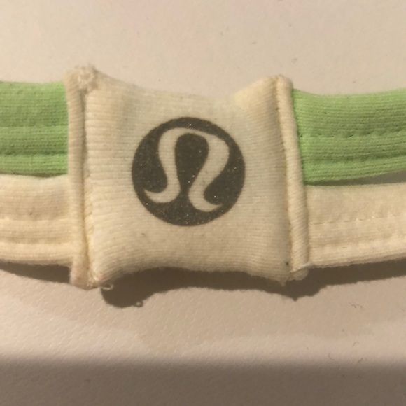 Lululemon Cardio Cross Trainer Headband Mint/White - Picture 4 of 4